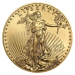 1/2 oz $25 Gold American Eagle Coin (Date Varies)