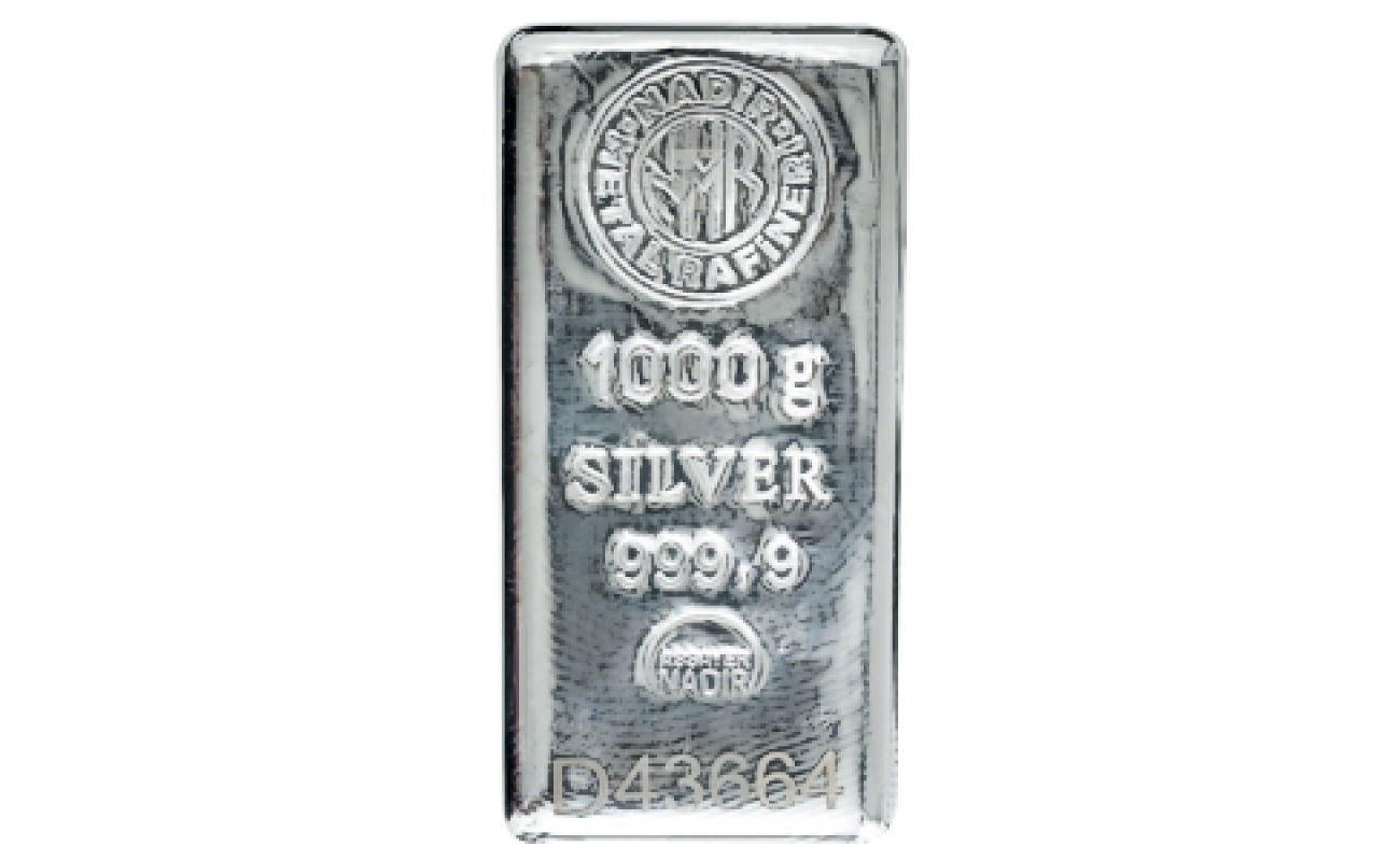 Nadir 1kg Silver Bar