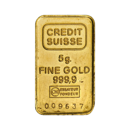 5g Gold Bar Mixed Years