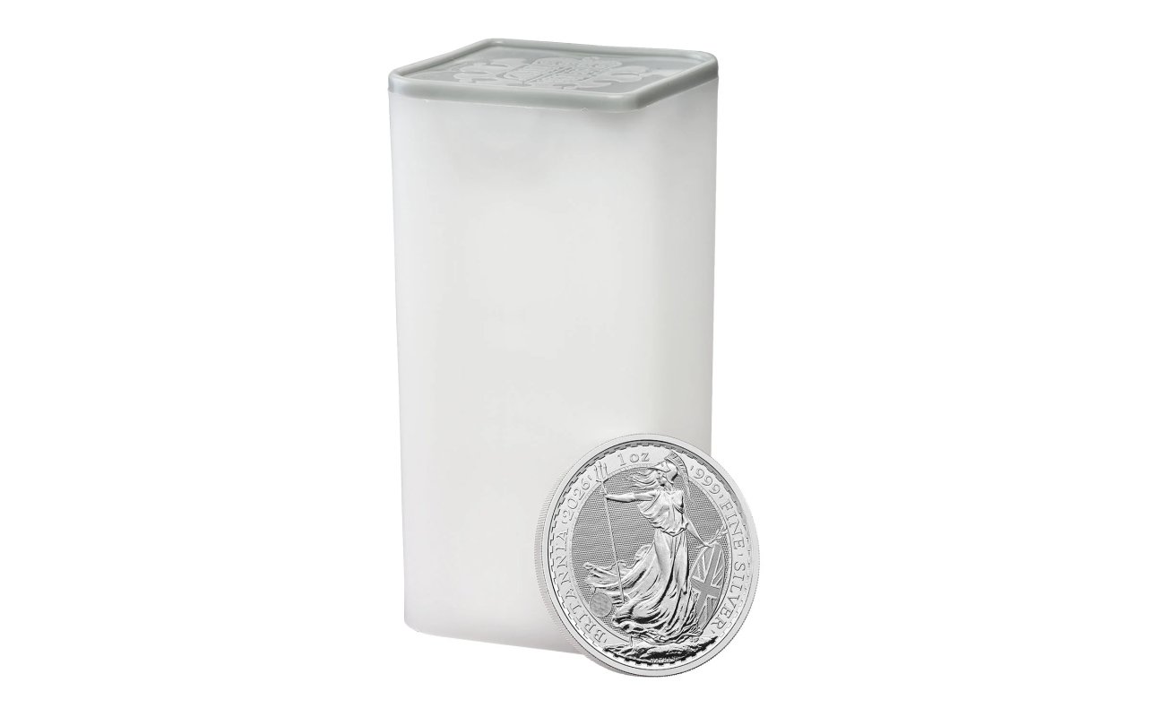 Bb26s1c—2026 bullion britannia 1oz silver reverse tube