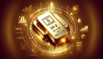 Bitgolder 10 oz credit suisse gold bar