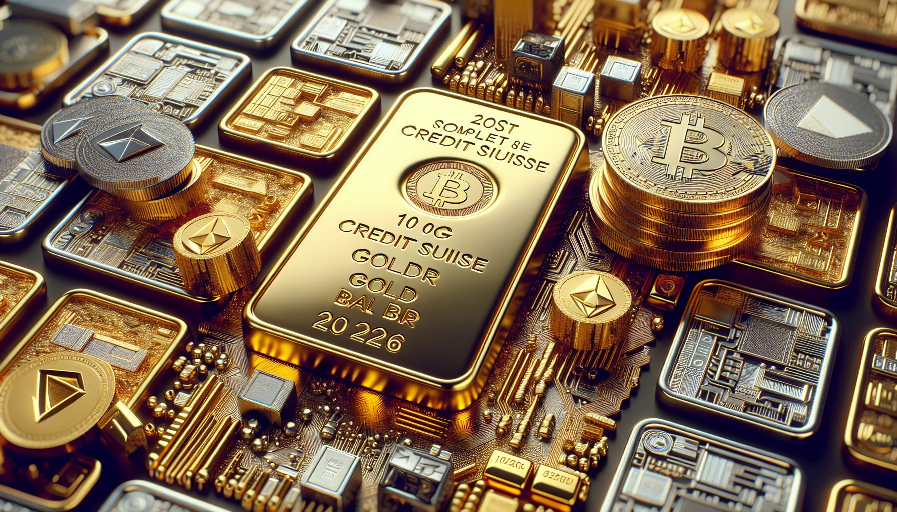 Bitgolder 10g credit suisse gold bar