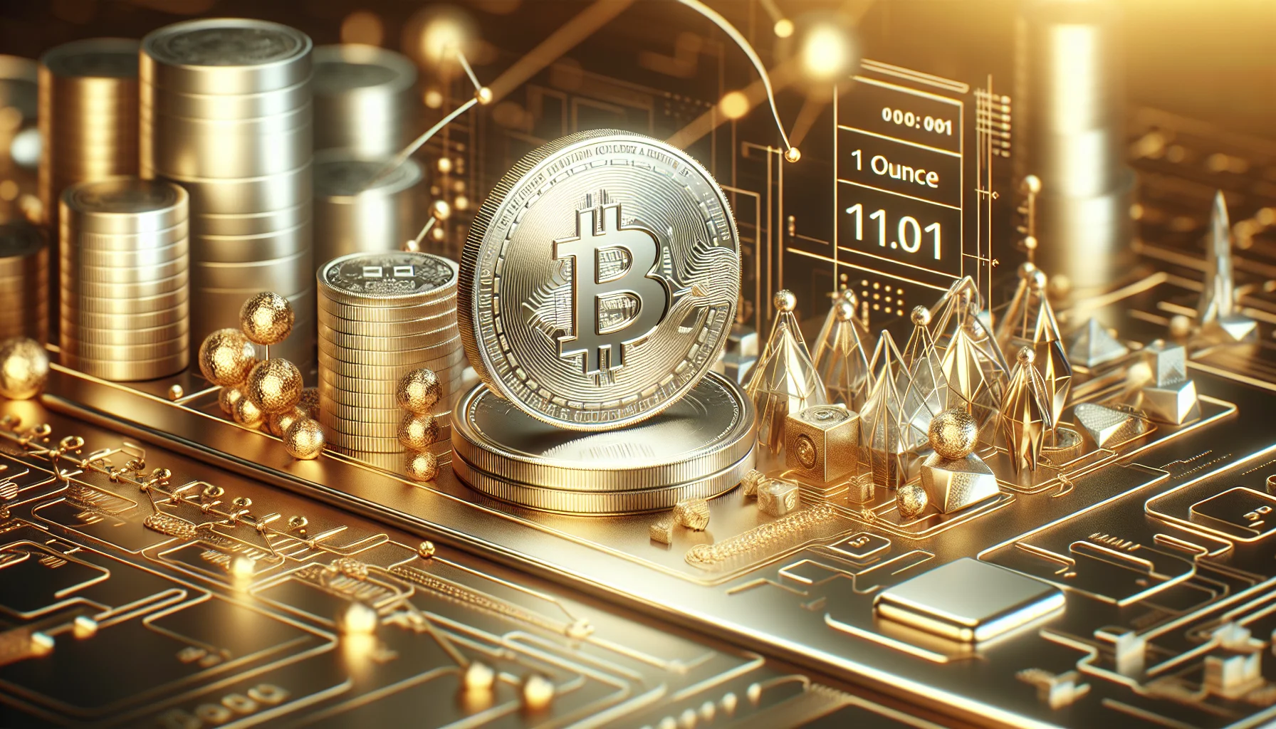 Bitgolder 1 ounce silver price