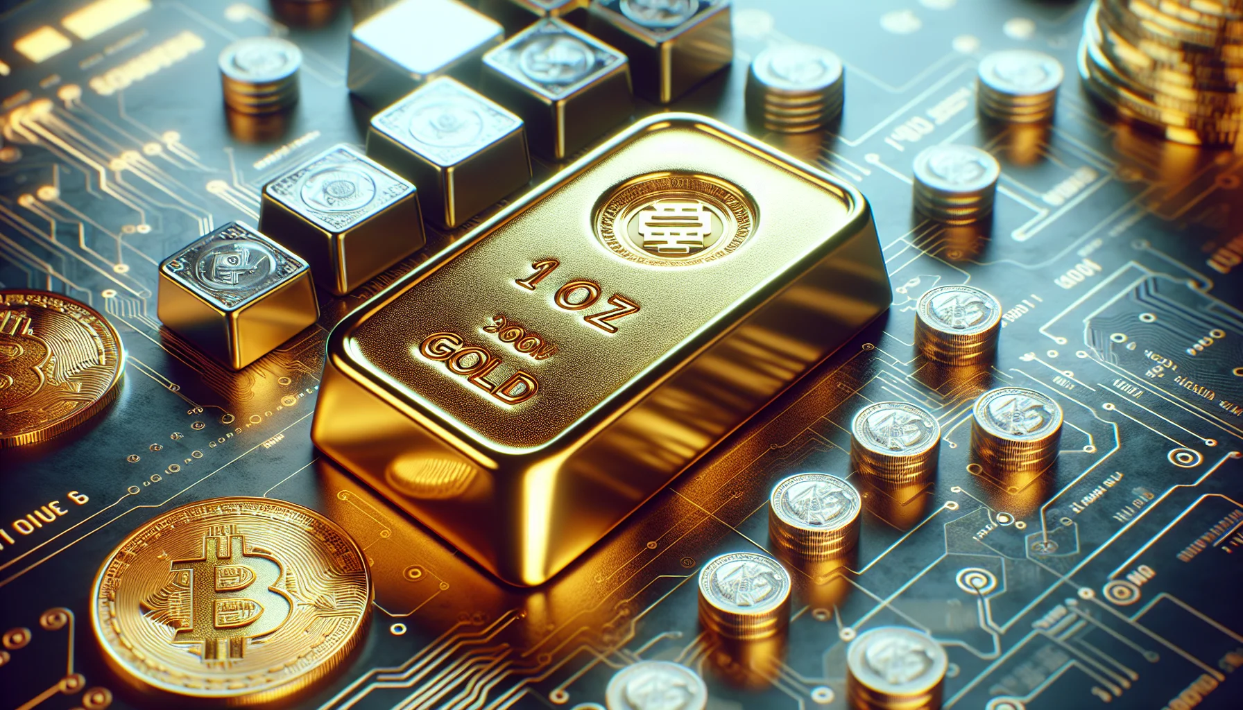 Bitgolder 1oz gold ingot