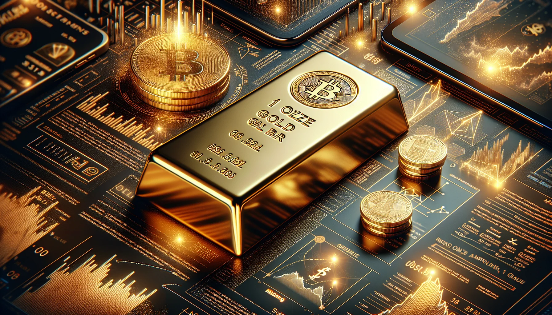 Bitgolder gold bar 1 ounce