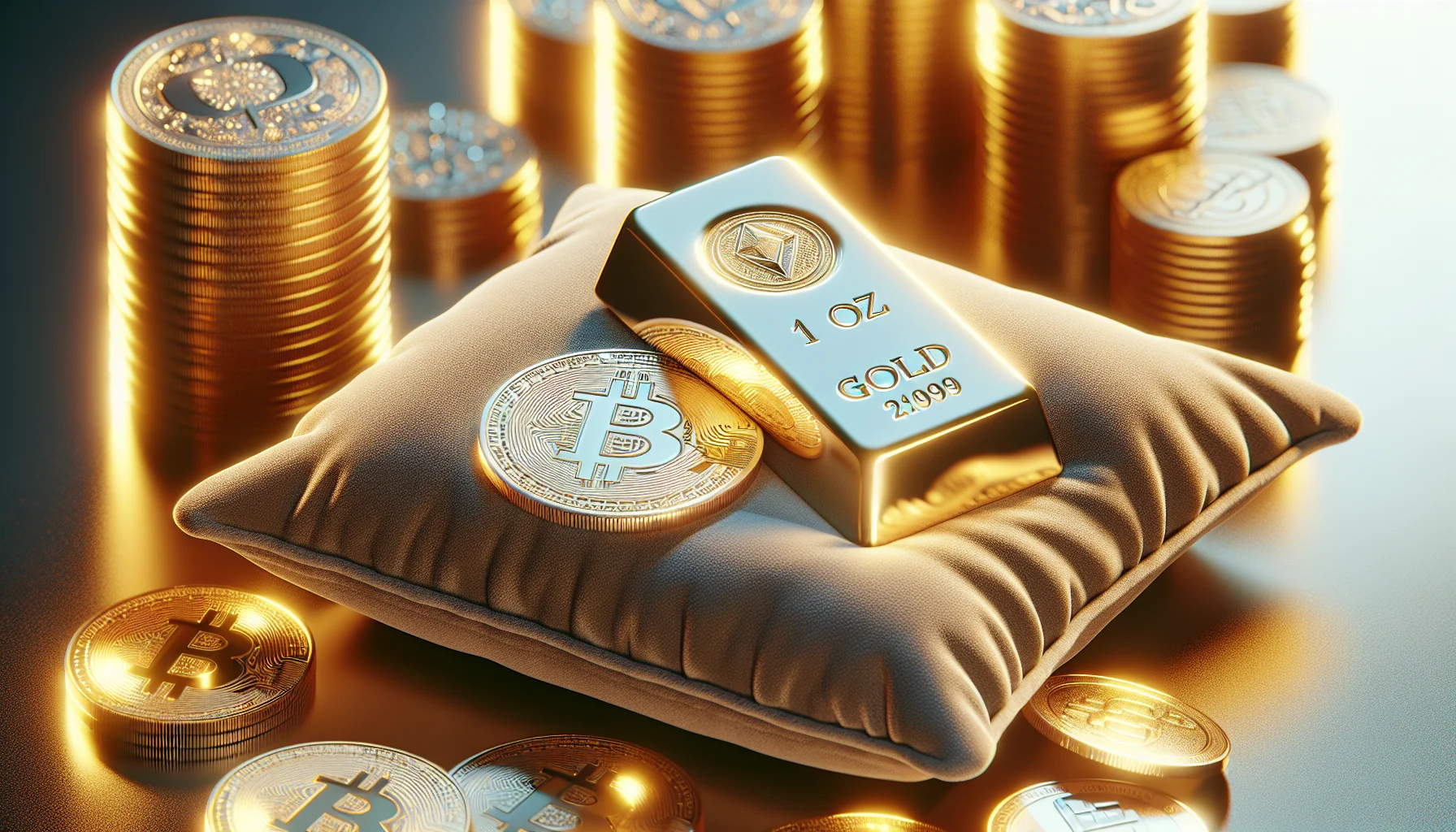 Bitgolder gold ingot 1 oz