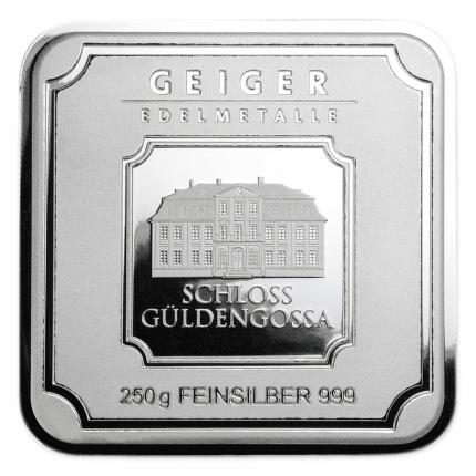 Geiger Edelmetalle 250g Silver Bar