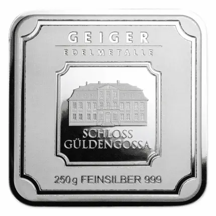 Geiger Edelmetalle 250g Silver Bar