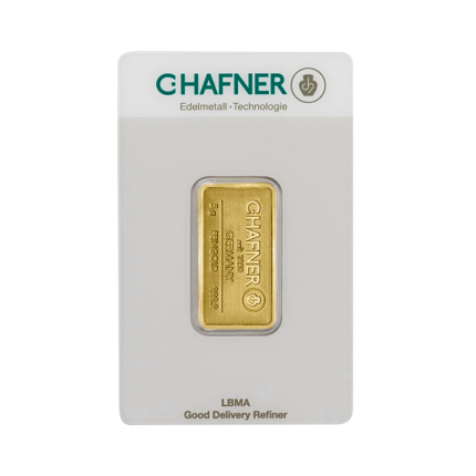 5g C. Hafner Gold Bar