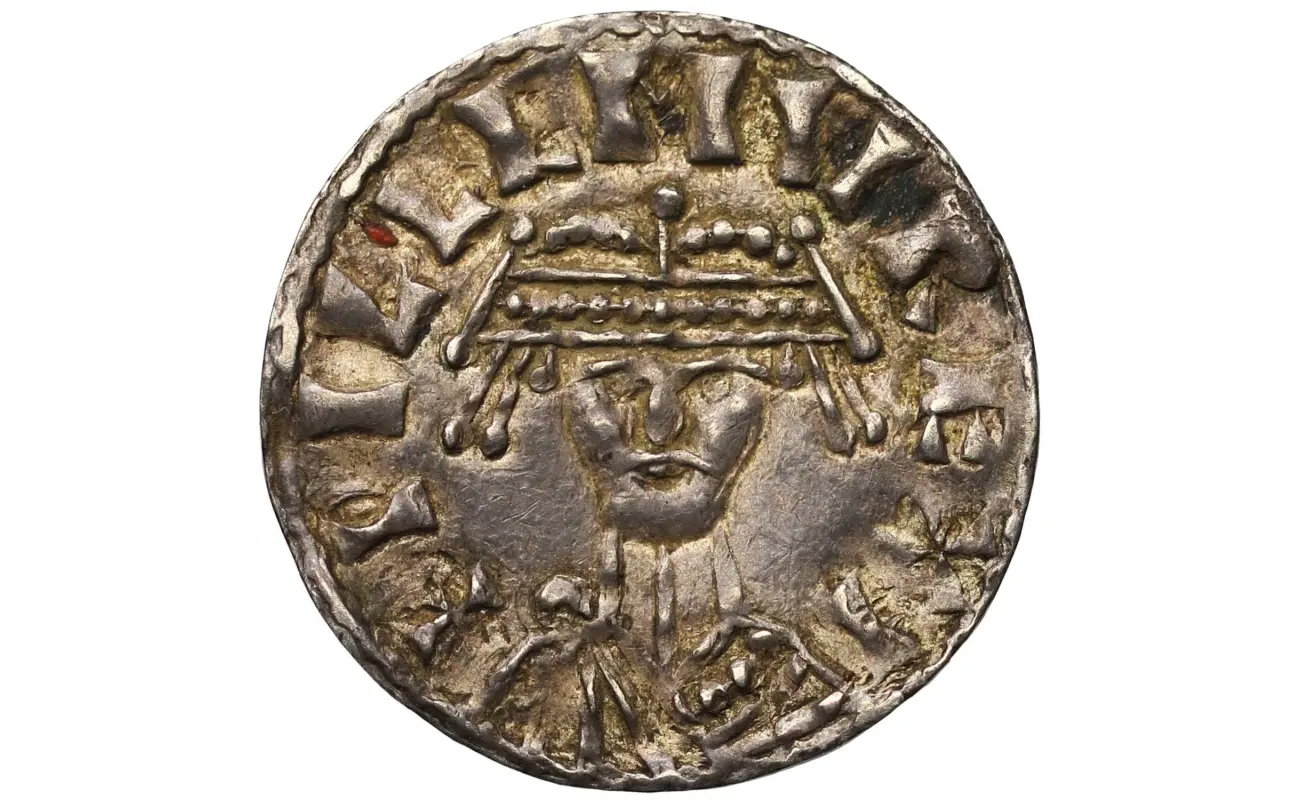 Hisw1bplm william i silver bonnet type obverse