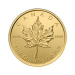 25g Maple Leaf Gold Coin Mixed Years - Image 2
