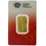 Metalor 50g Cast Gold Bar in Assay Card - Image 2