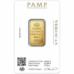 PAMP Suisse Fortuna 1/2oz Gold Bar - Image 2