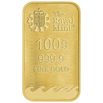 The royal min1t secure britannia 100g gold bar